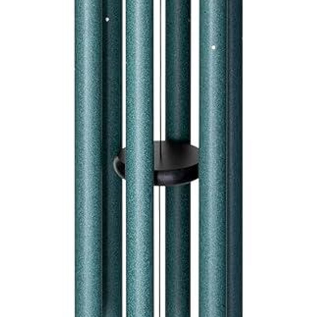 Corinthian Bells by Wind River – 44 inch Green Wind Chime for Patio, Backyard, Garden, and Outdoor Decor (Aluminum Chime) Made in The USA