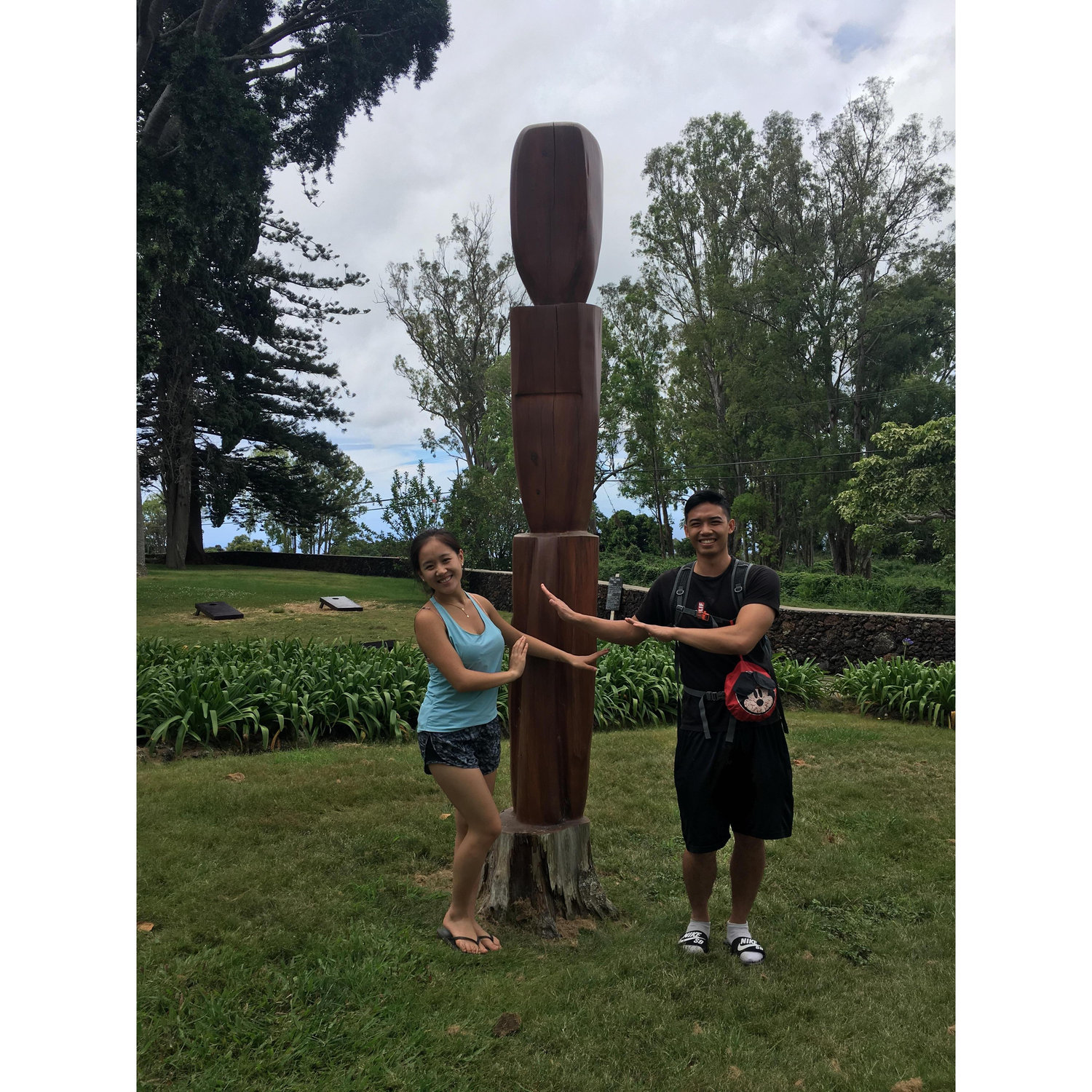 Our first trip to Maui, Hawaii. We also love travelling together!
