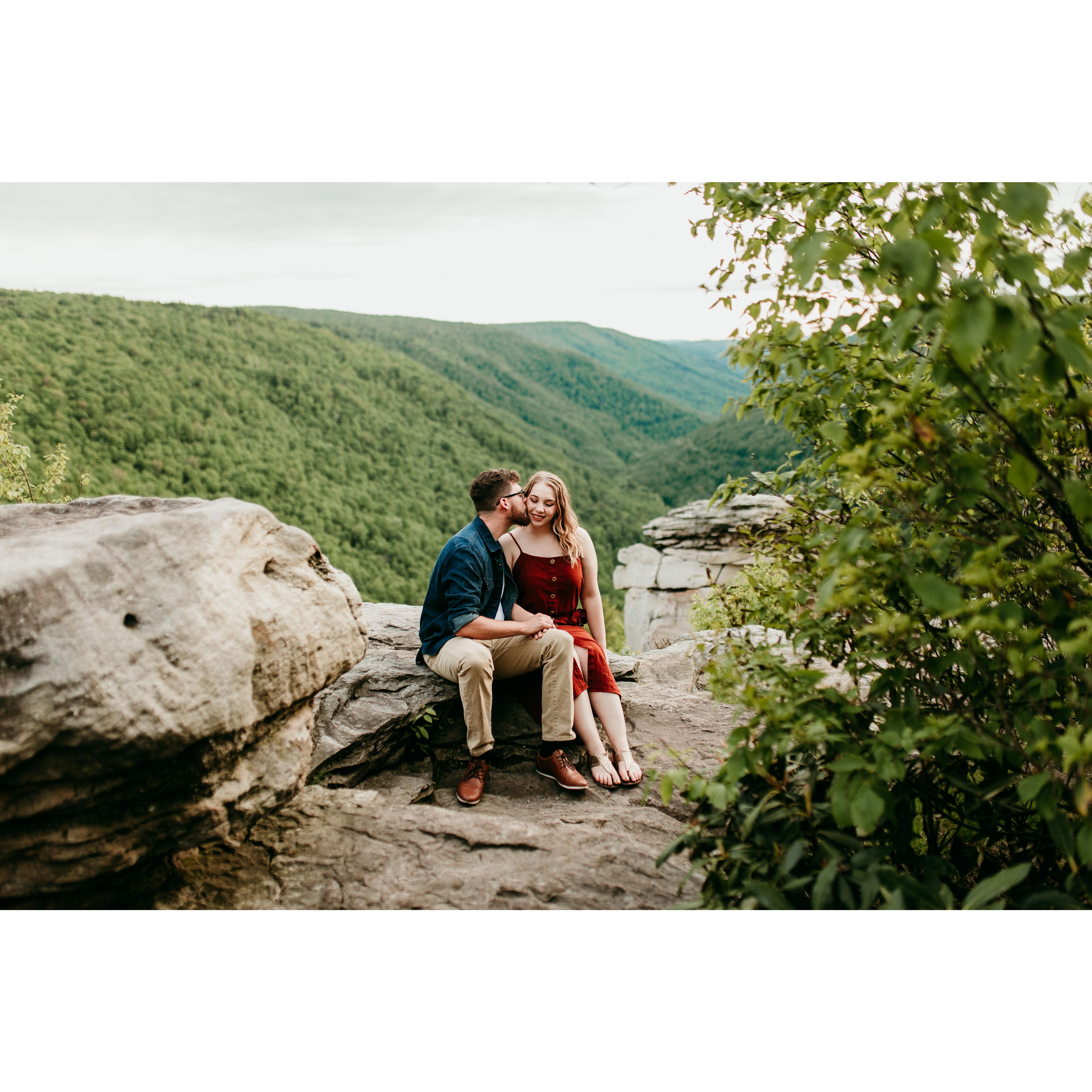 We did a photoshoot in Thomas to celebrate our 10-year anniversary