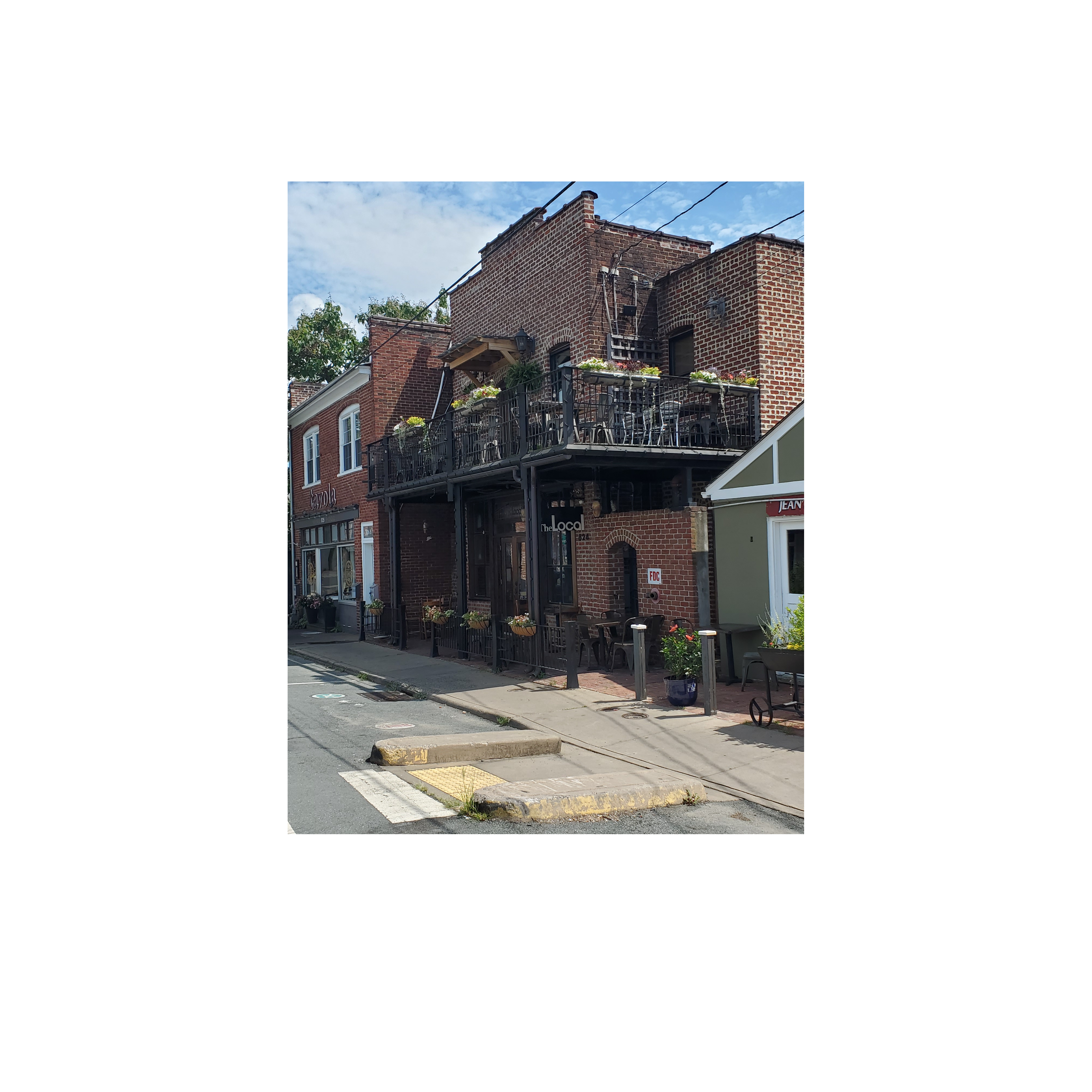 The Local. The location of the wedding reception.