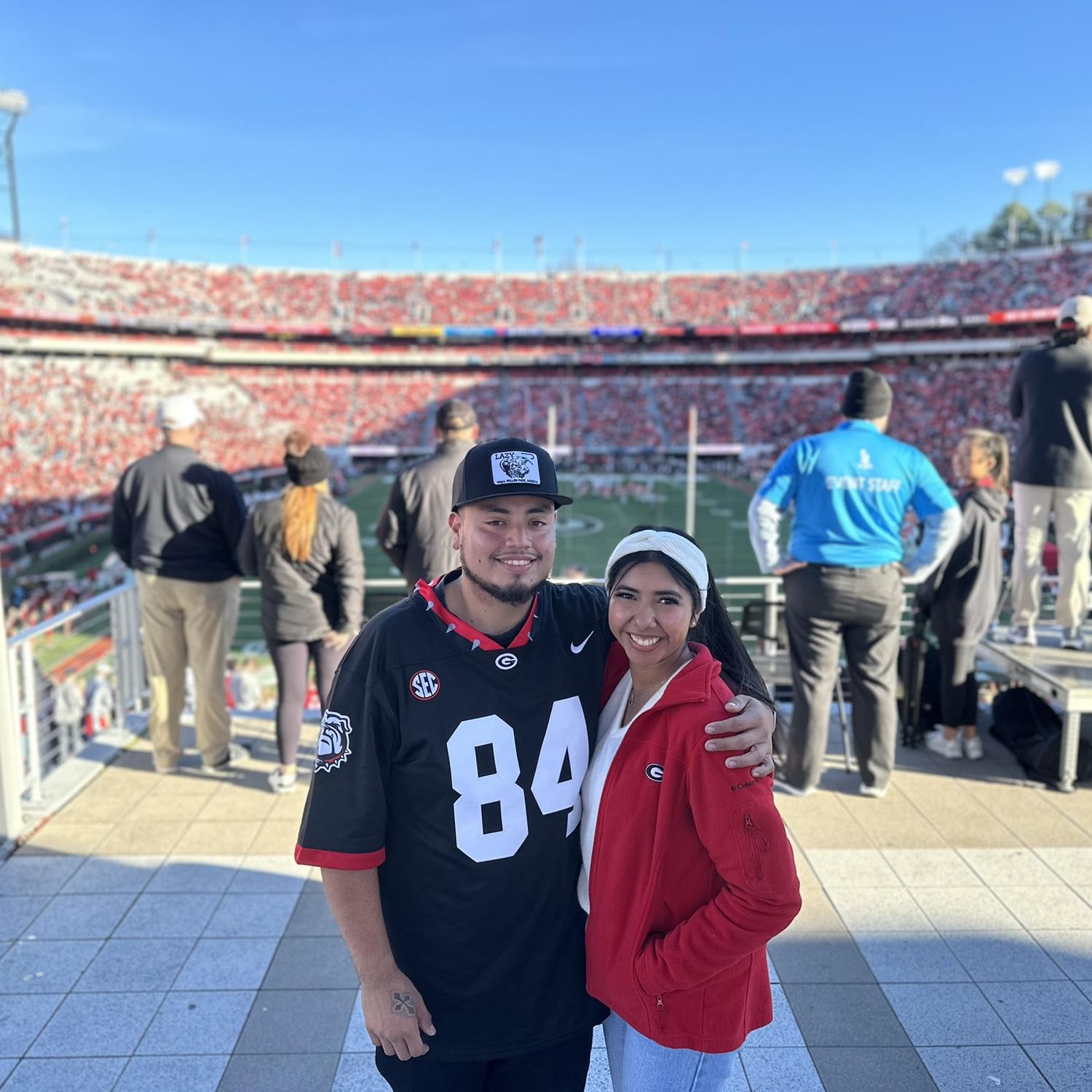 Game day. GOOOOOOO DAWGS!