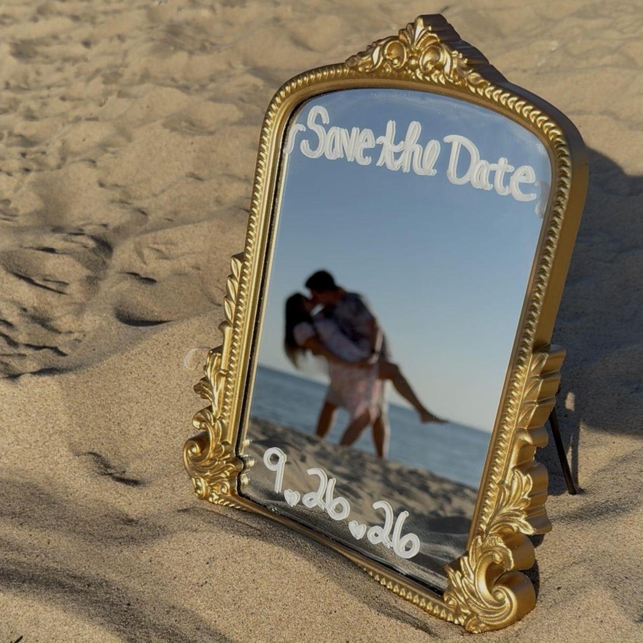 Back to our beach, 1 year till the wedding and 1 year since we got engaged.