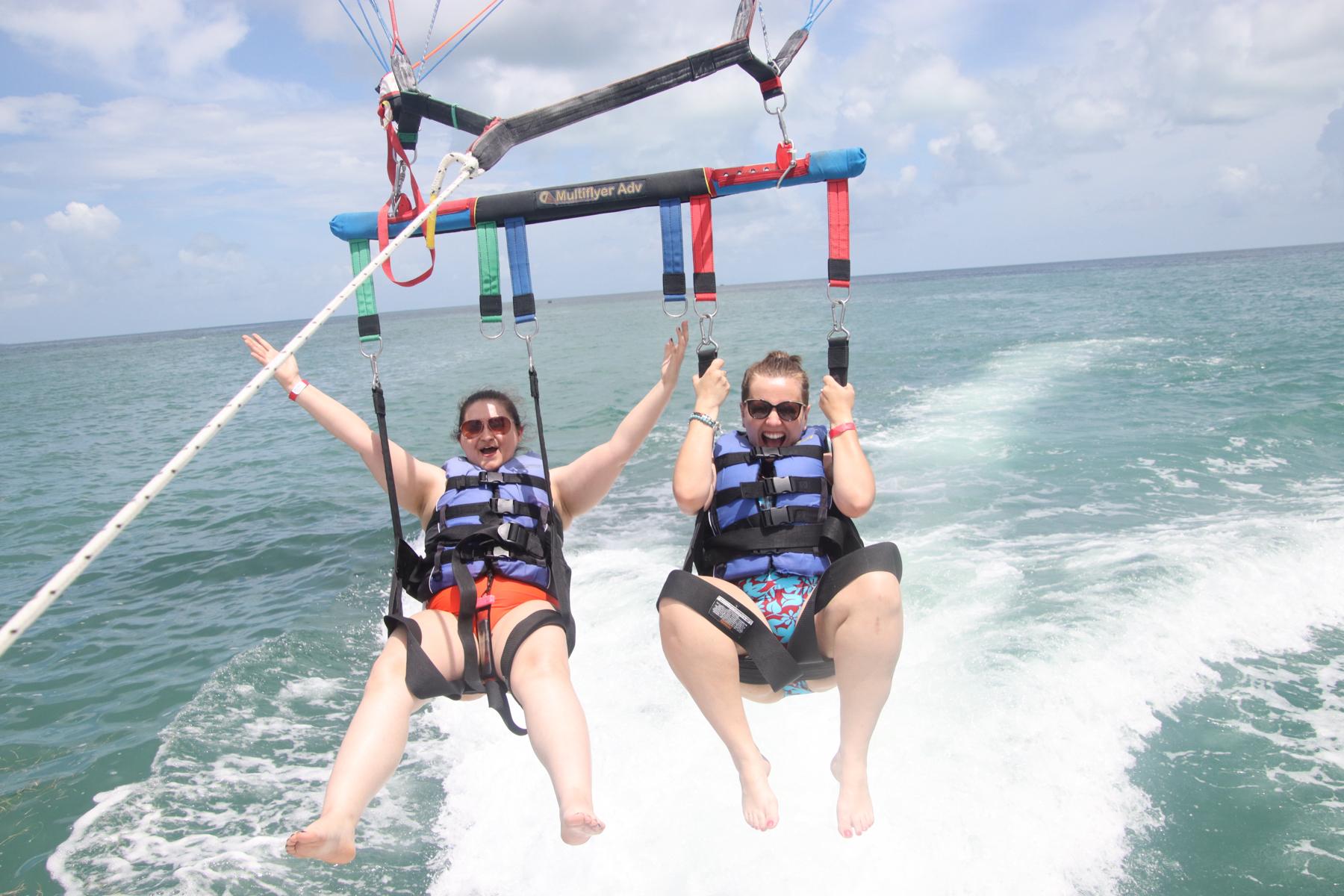 Parasailing in the Keys.