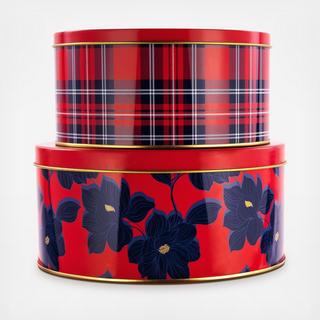 2-Piece Cookie Tins