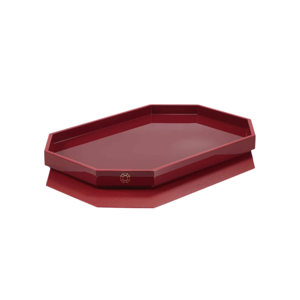 Octogone - Tray Medium Red