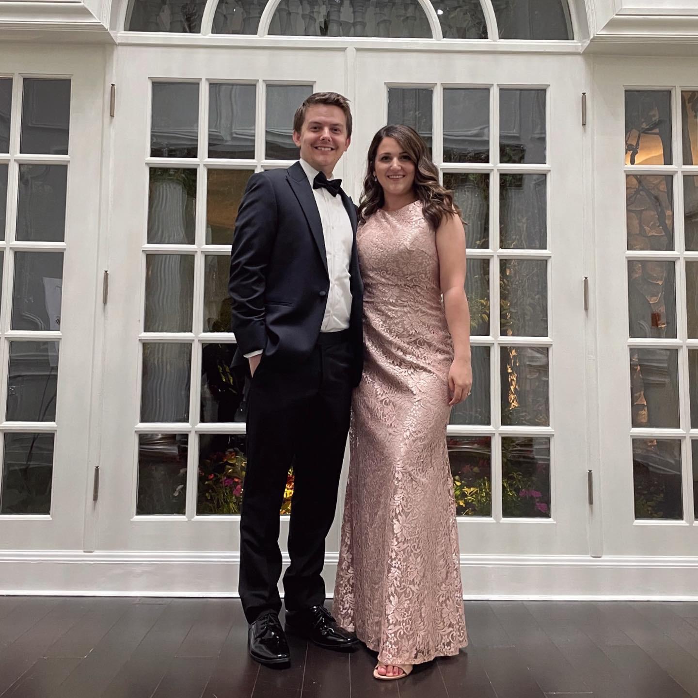 We love getting dressed up and celebrating with friends.