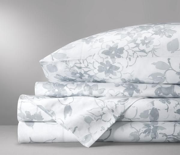 Boll & Branch Modern Floral Sheet Set