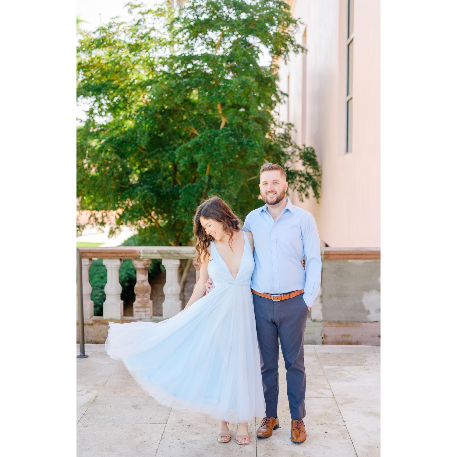 Engagement session at Ringling Museum!