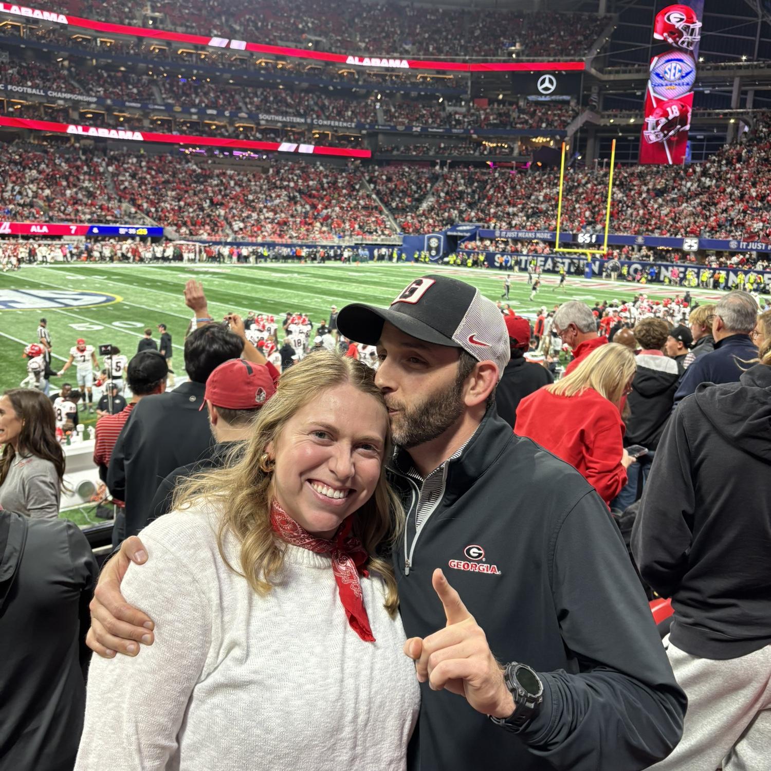 SEC Championship. Dawgs beat Alabama!