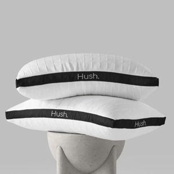 2-Pack | Hybrid Cooling Pillow: Best Always Cool Pillow, Adjustable Foam | Hush Canada