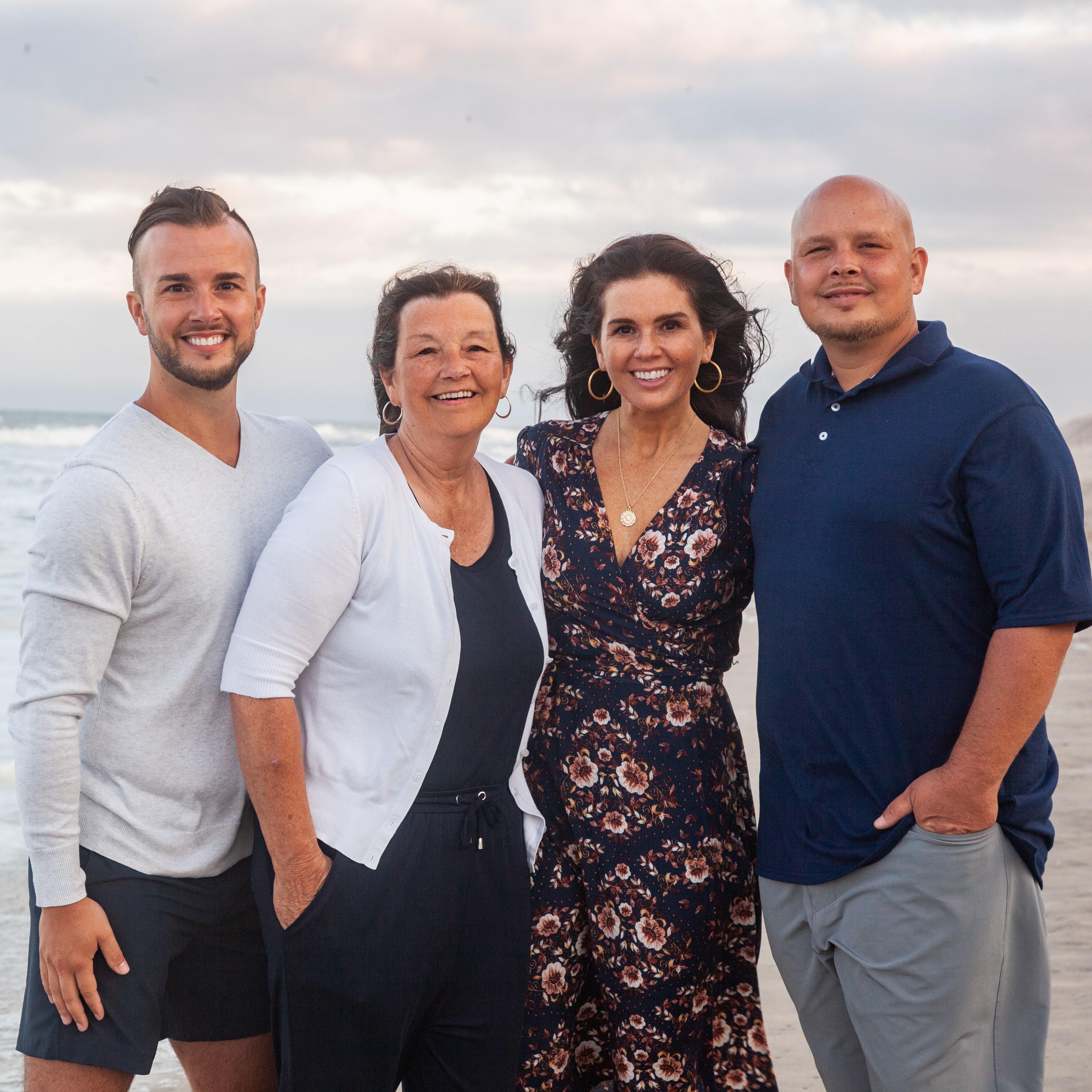 Erich with his family during our family trip to the Outer Banks!
