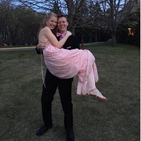 College didn't stop us from going to dances together! President's Ball 2015 at St. Olaf