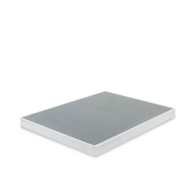 5" Low Profile Smart Box Spring - Queen - White - Zinus