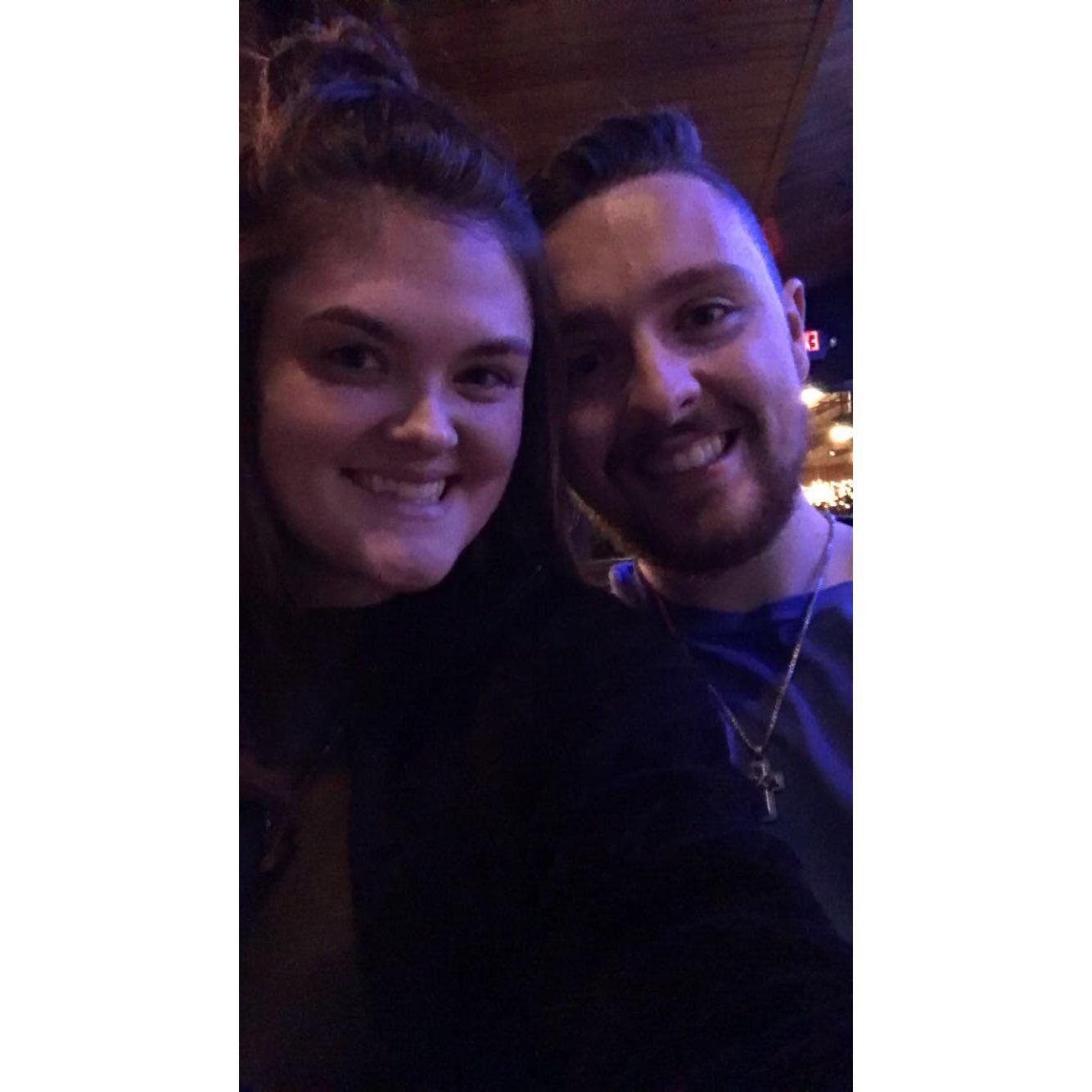 Our 1 year anniversary