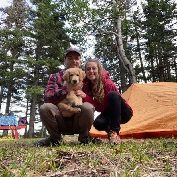 9 ans de couple ( premier camping avec Willy)!