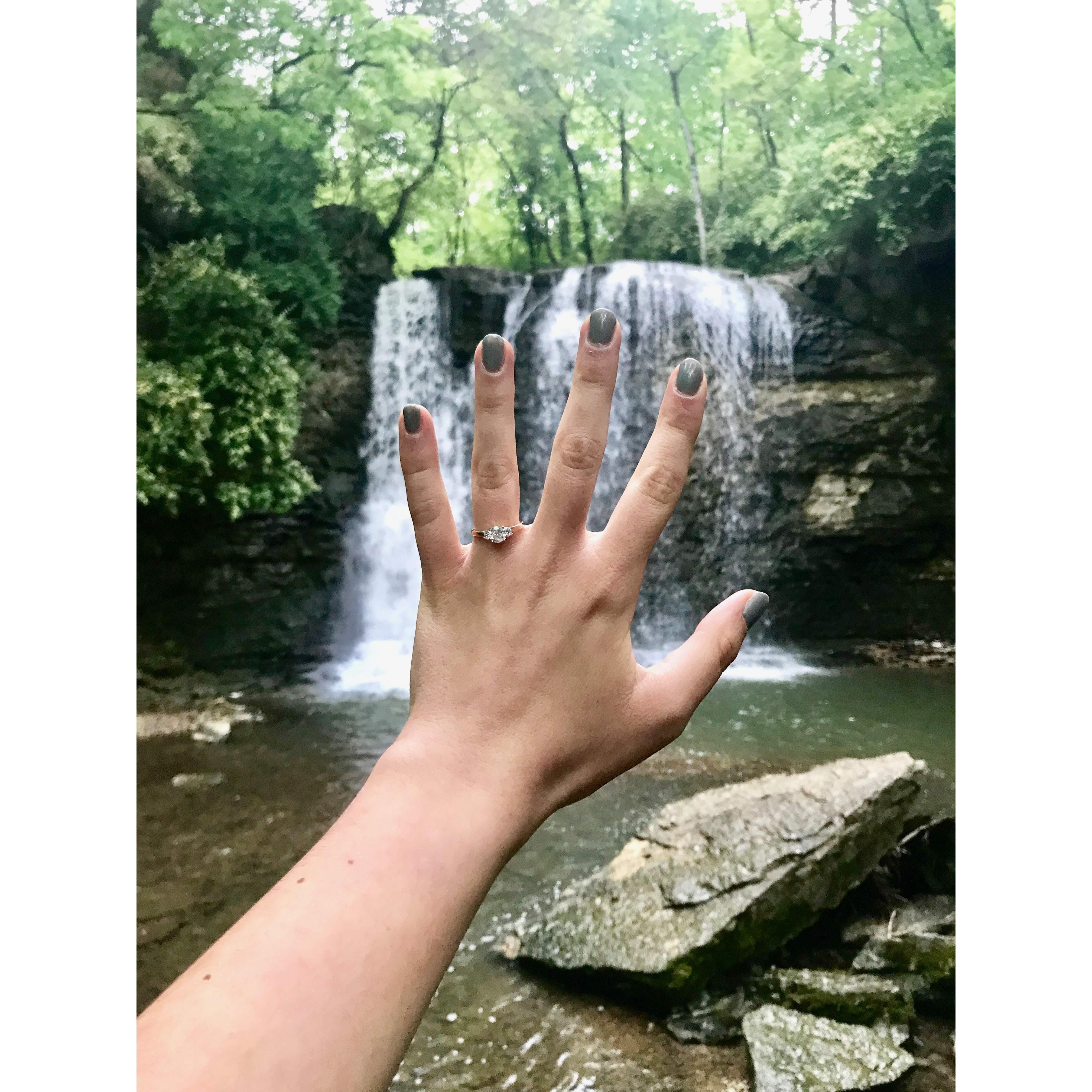 Proposal at Hayden Falls | May 21, 2019