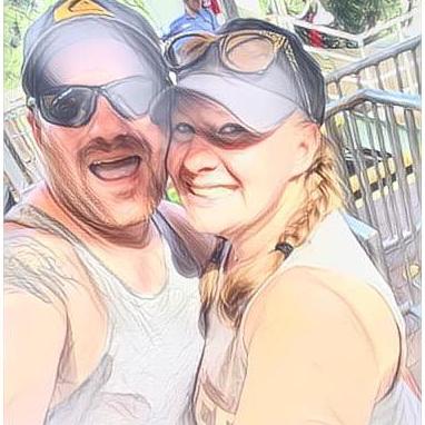 Riding roller coasters!