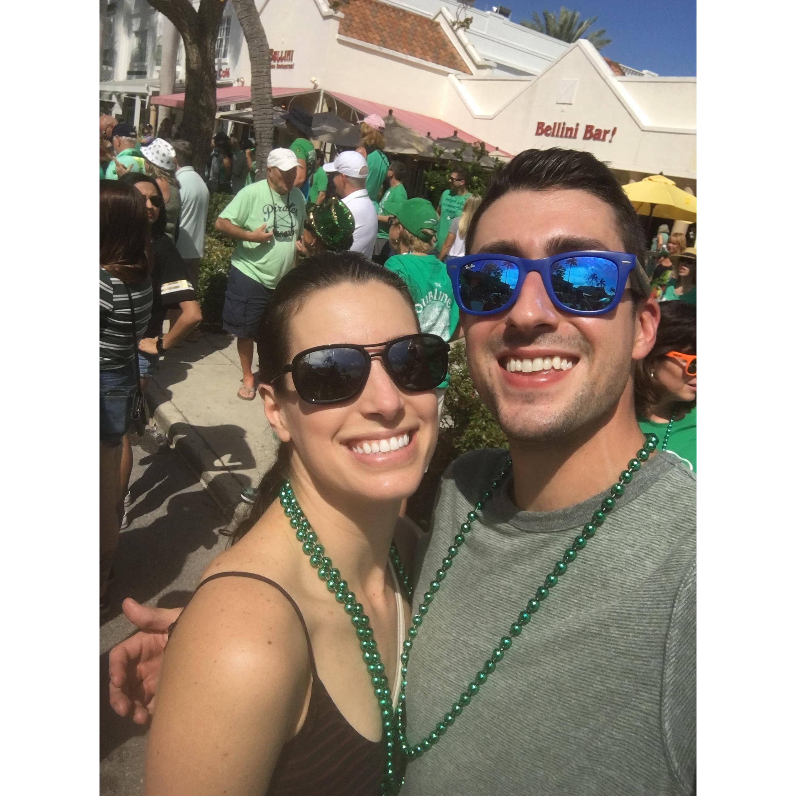 St. Patrick’s day in Naples 2019