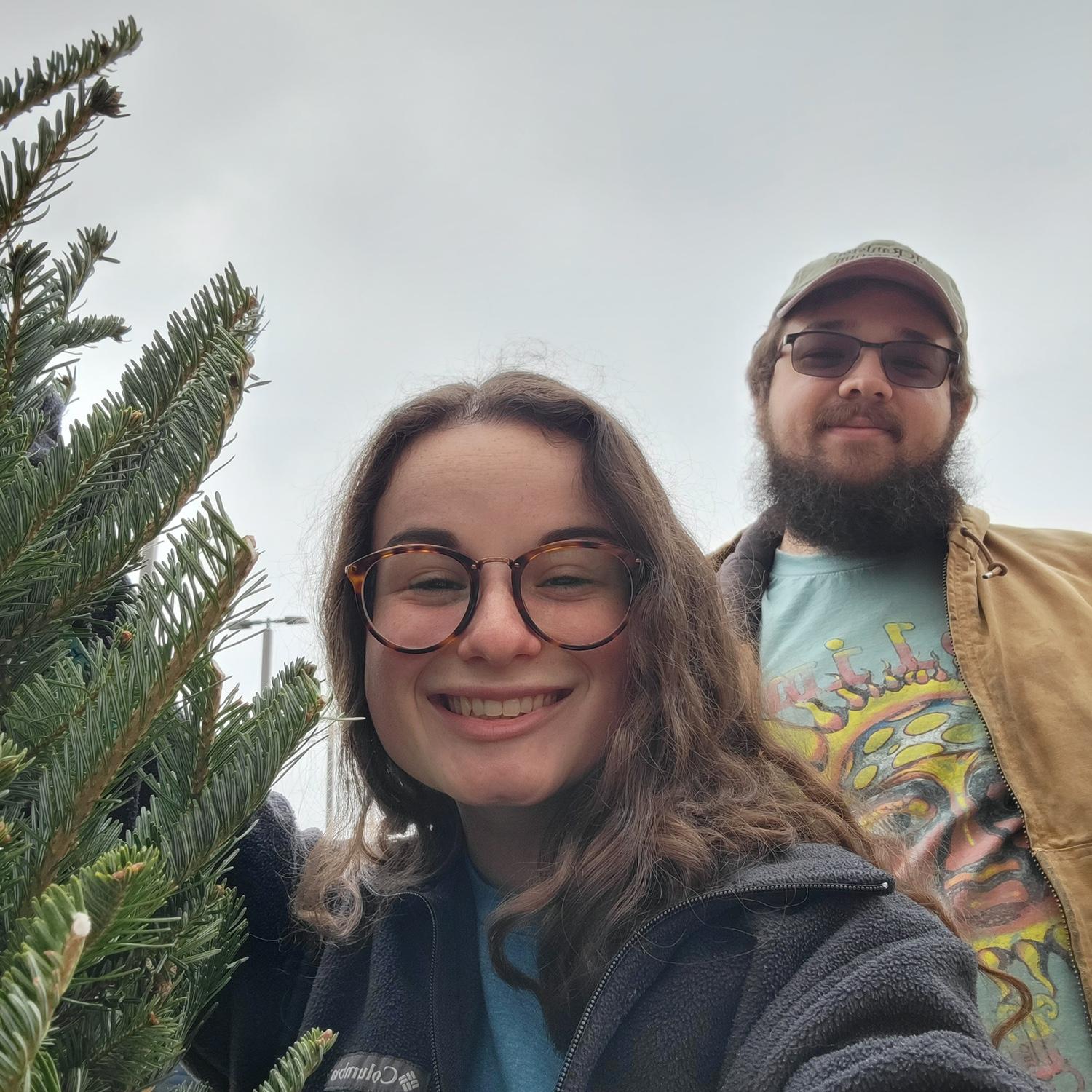 Picking our tree! December 2023