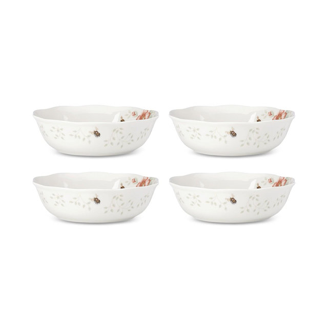 Lenox Butterfly Meadow Soup Bowls, Set of 4