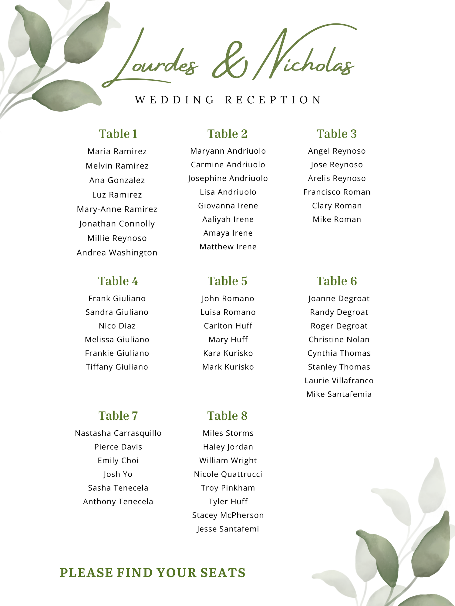 The Wedding Website of Lourdes Ramirez and Nicholas Andriuolo