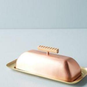 Metalwood Butter Dish
