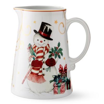 Twas the Night Snowman Pitcher