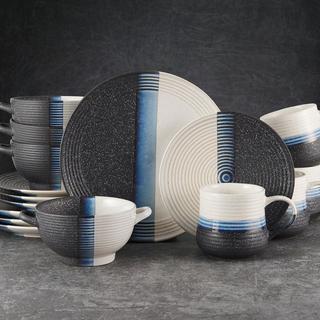 Jaxon 16-Piece Stoneware Dinnerware Set, Service for 4