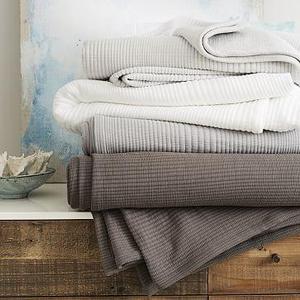 Organic Ribbed Blanket (Queen)