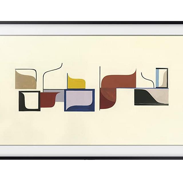 SAMSUNG 65-inch Class The Frame Customizable Bezel - Black (SCFT65BL/ZA, 2020 Model)