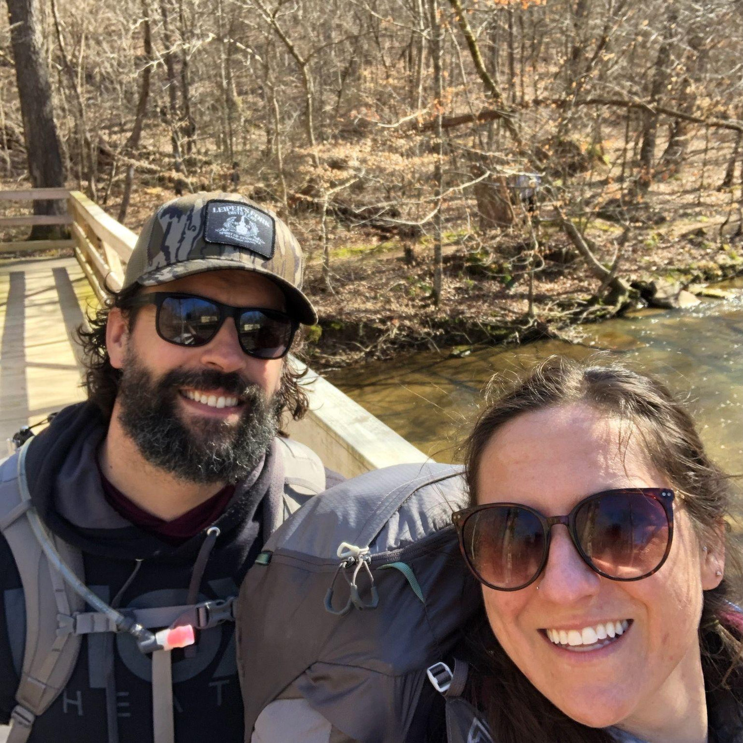 Second (?) backpacking trip (Montgomery Bell state Park)