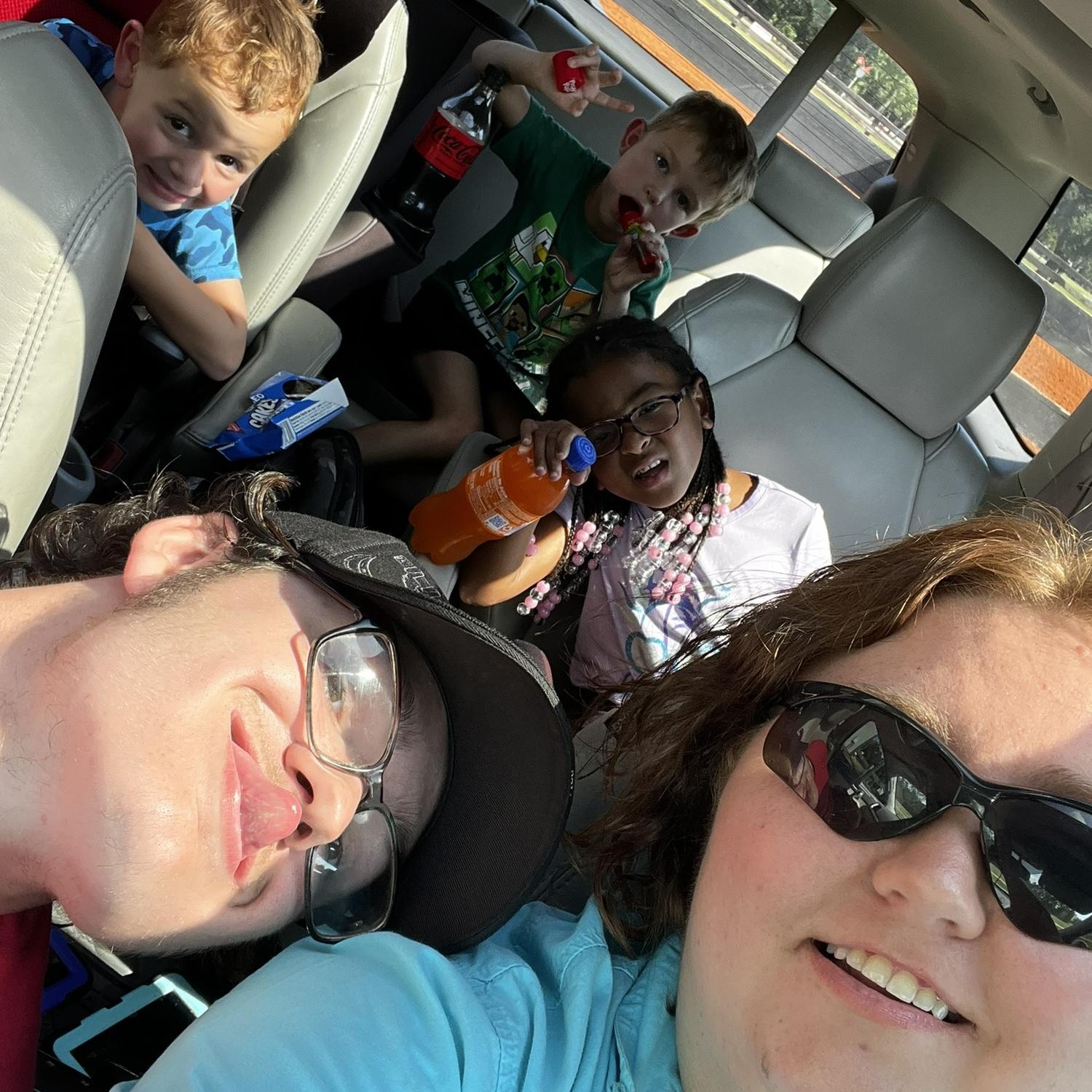 Family outing with my siblings!