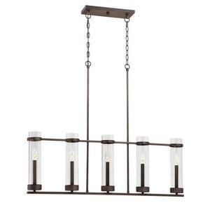 Iris 5-Light Square/Rectangle Chandelier
