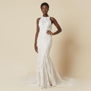 Irene: High-Neck Lace Wedding Dress