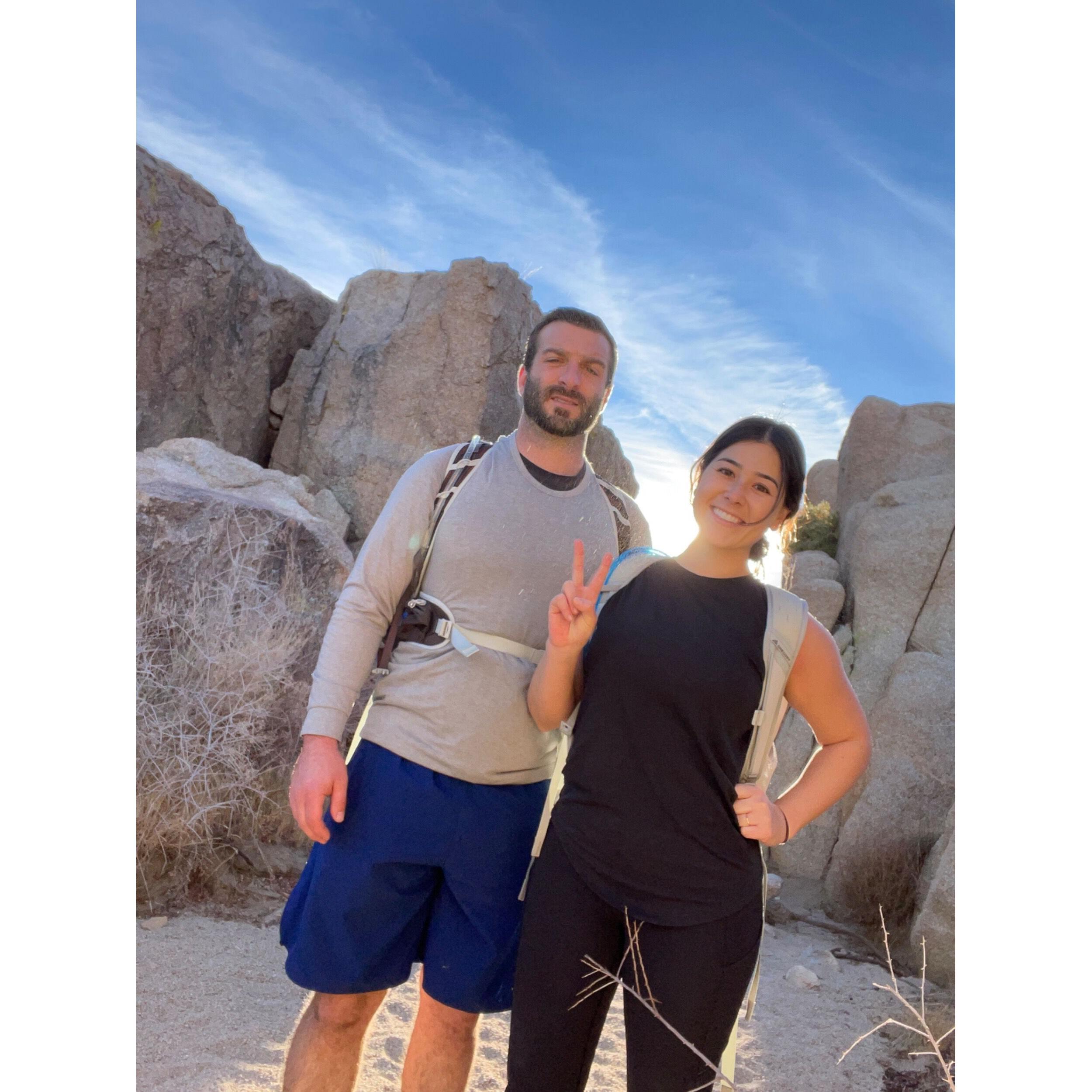 Hiking Joshua Tree