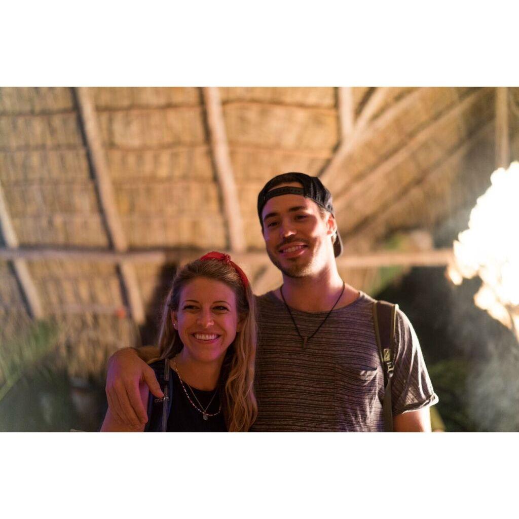 Katie took Mike to a treehouse in Central America for his birthday. This is the only evidence of it.