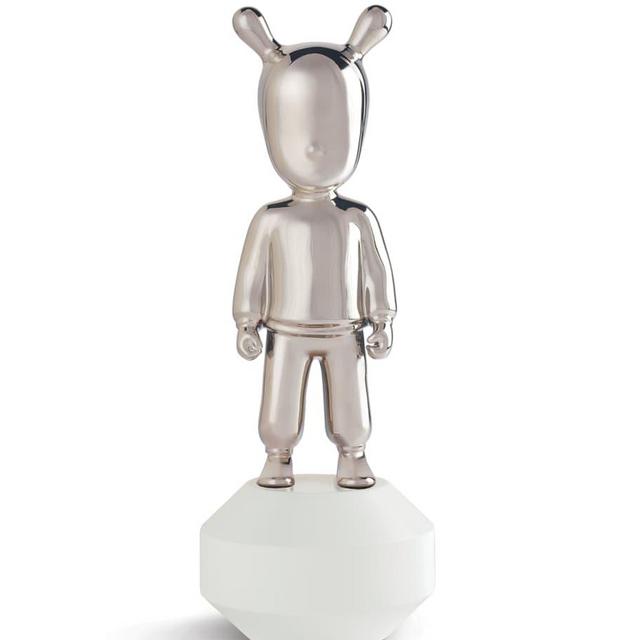 Lladro "The Guest" Figurine - Silver