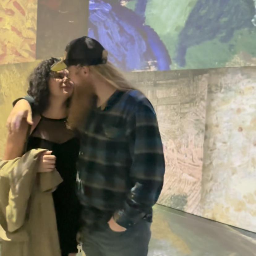 Dates turned into regular date nights and weeks turned into months…