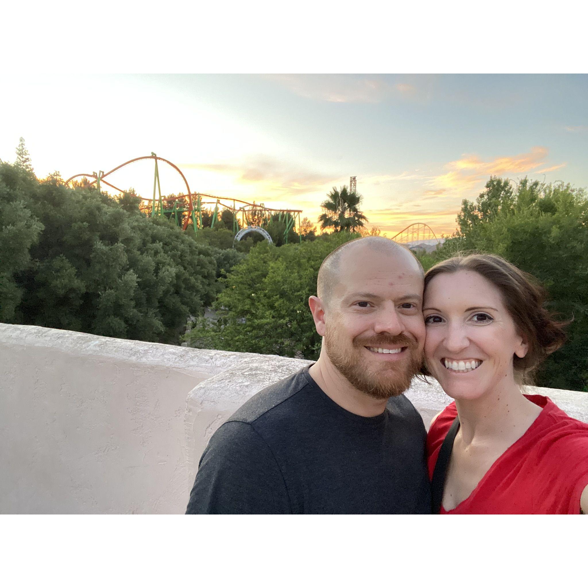 Another favorite pastime - 6 Flags Magic Mountain