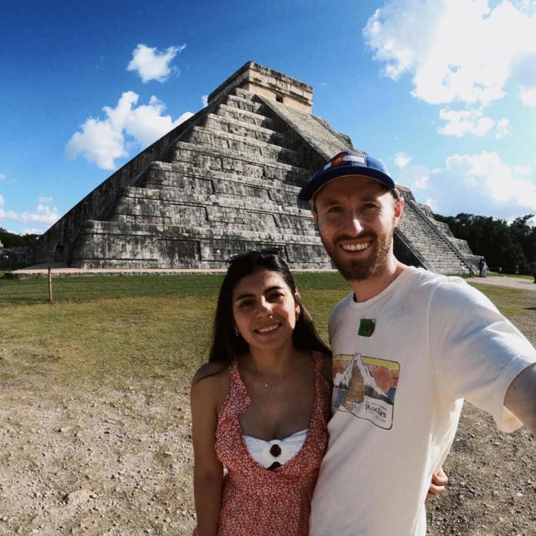 Our first trip together to Cancun!