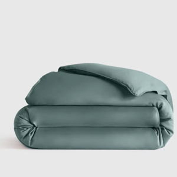 Bamboo Duvet Cover - *COLOR - Ocean*, Full/Queen