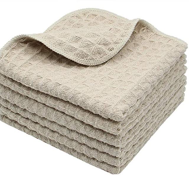 Ultra Absorbent Odor Free 12inch X 12inch Microfiber Kitchen Cleaning Cloth  Thick Dish Rags Waffle Weave Washcloths Dish Cloths - China Microfiber Dish  Cloth and Microfiber Glass Cloth price