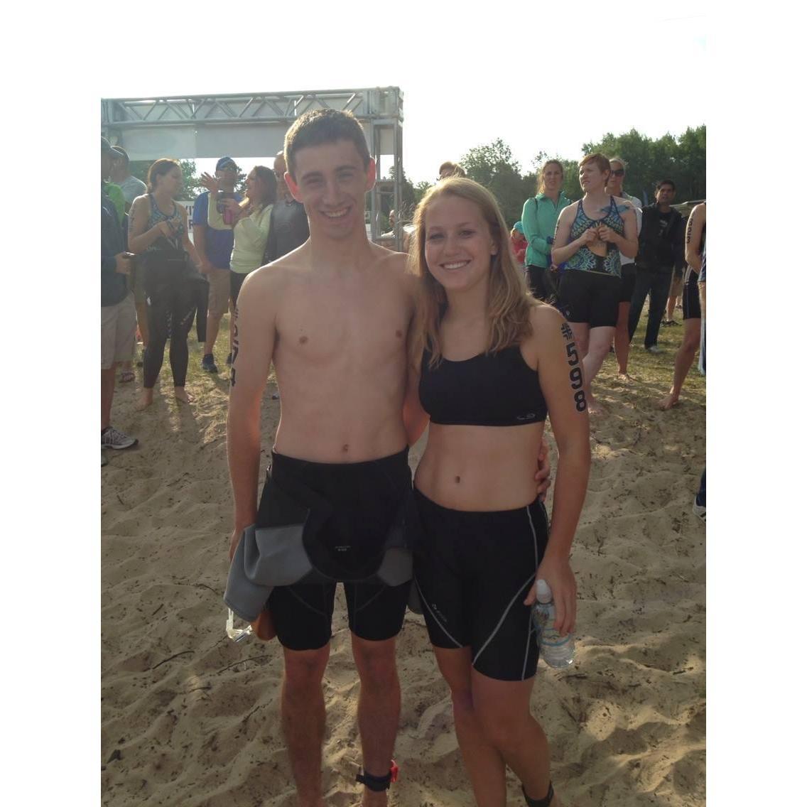 Door County Sprint Triathlon - July 2014
