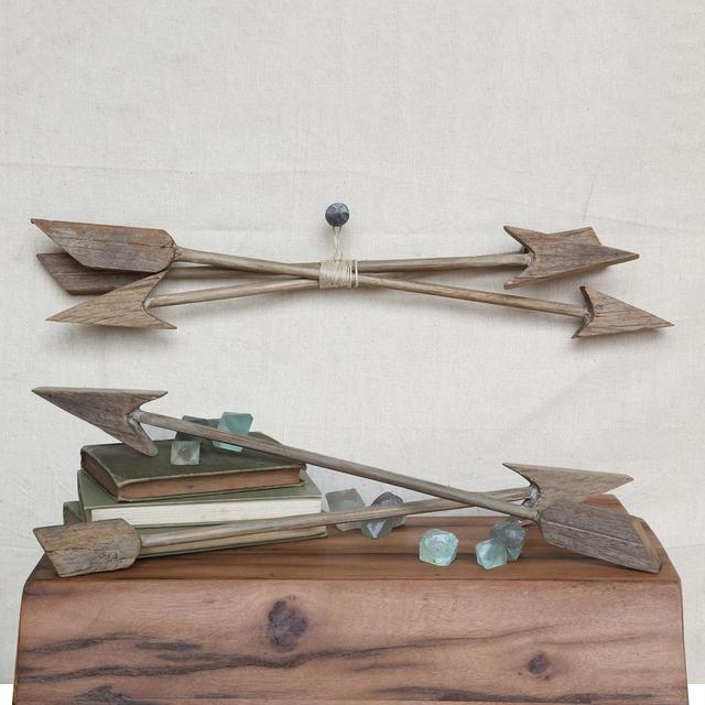Reclaimed Wood Arrows, Set of 3