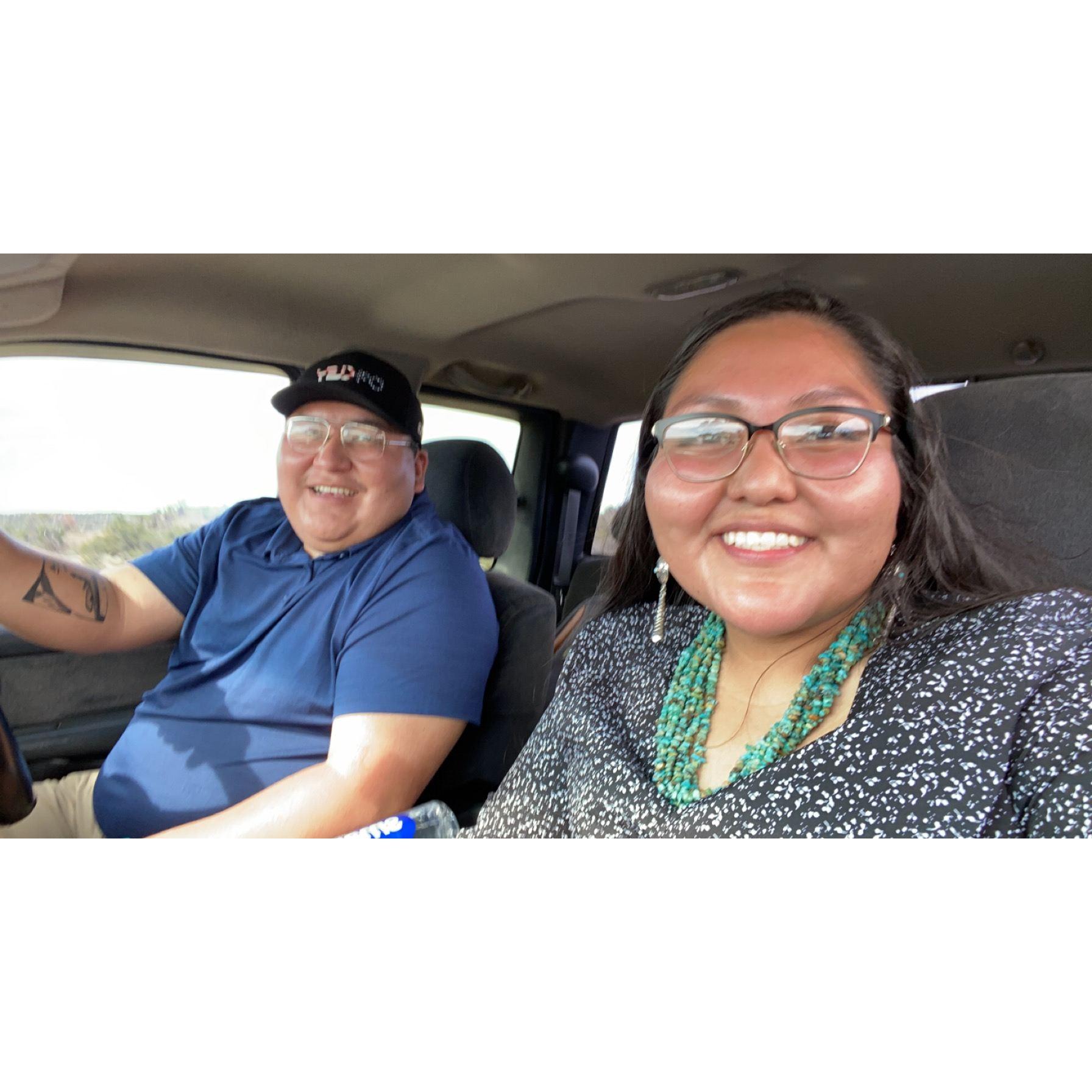 Our first time back at home in AZ since moving to UT. Not only was this day special, but this captured moment was special to us both.