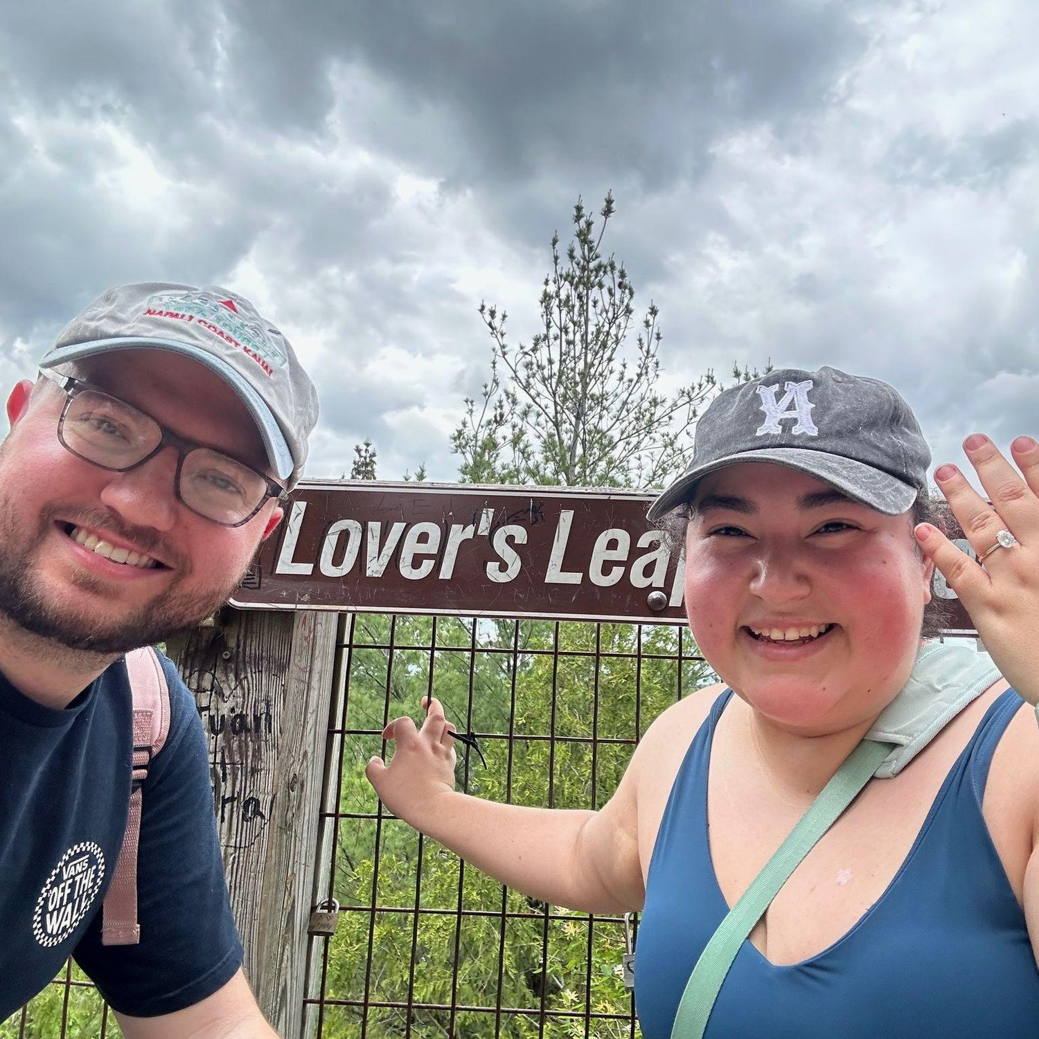 Hiking at Lover's Leap!