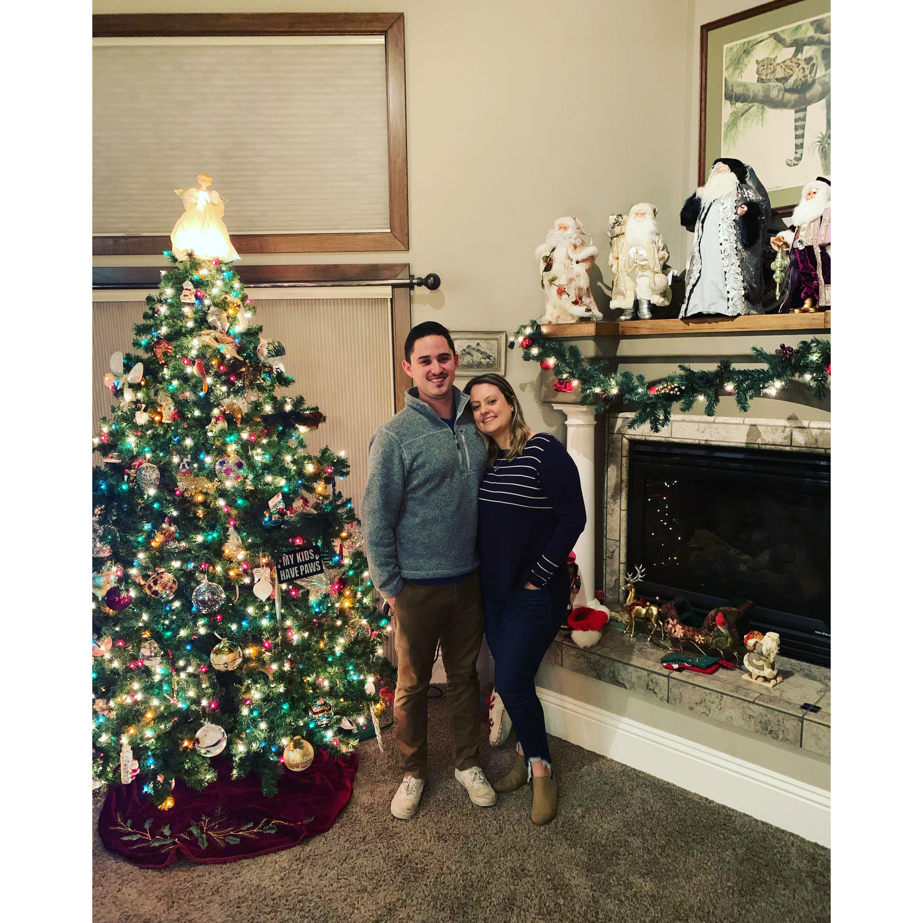 First Christmas spent together (December 2019)