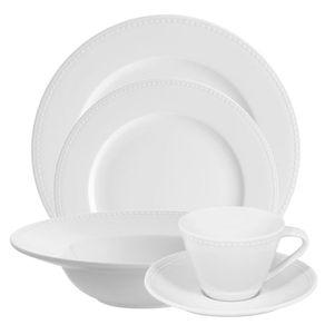 Vista Alegre Perla Vajilla Set x 5 Pcs - Vista Alegre Perla Set x 5 Pcs