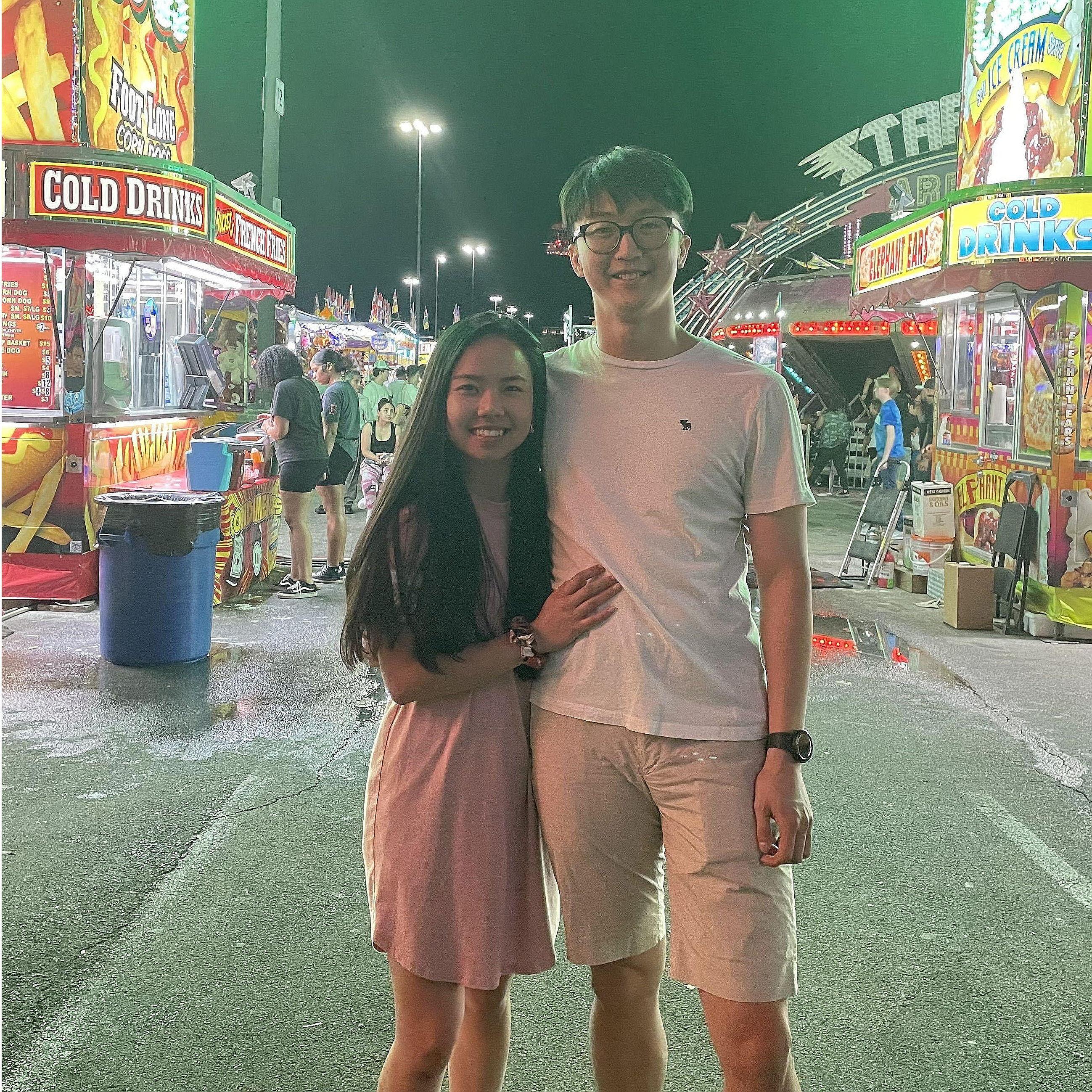 Our first date