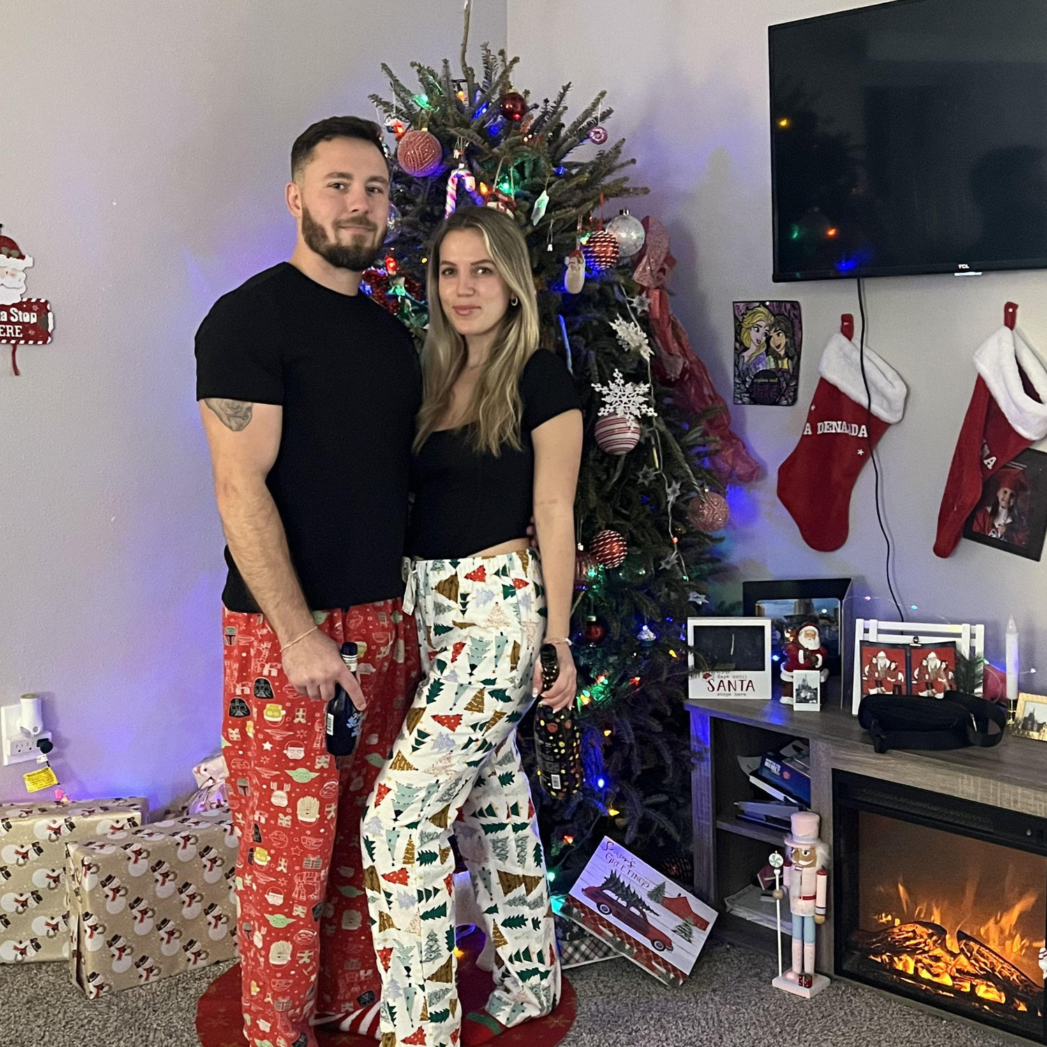 Our first Christmas together